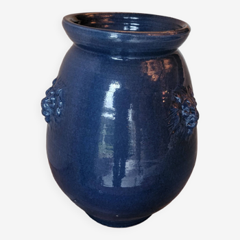 Vase d'intérieur bleu