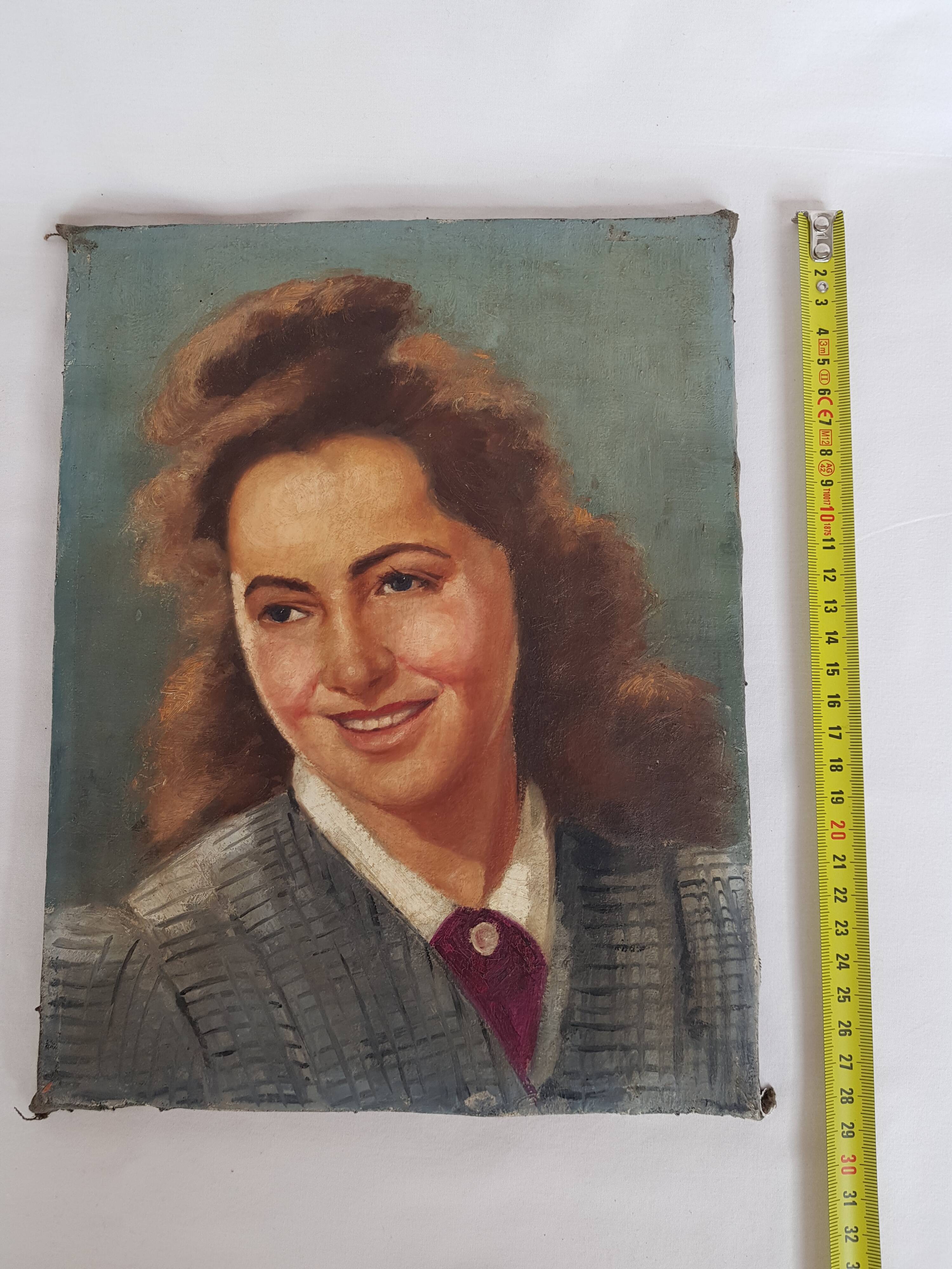 Portrait of a young woman 1940/1950
