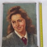 Portrait d'une jeune femme 1940/1950