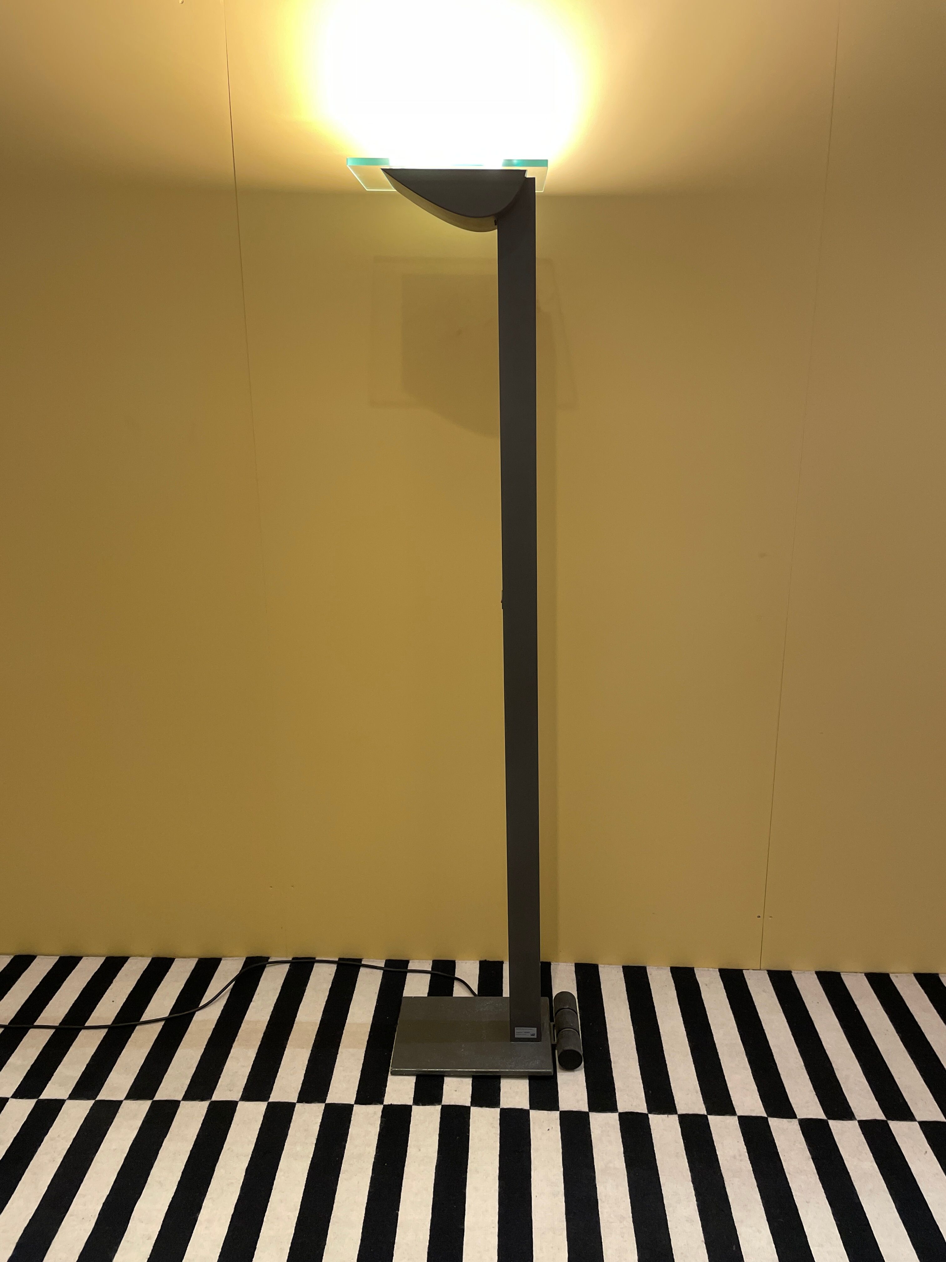 Halogen floor lamp ID-S by Ettore Sottsass for Zumtobel, 1980's