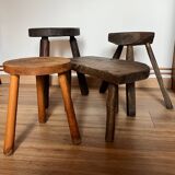 Set of 4 mismatched stools