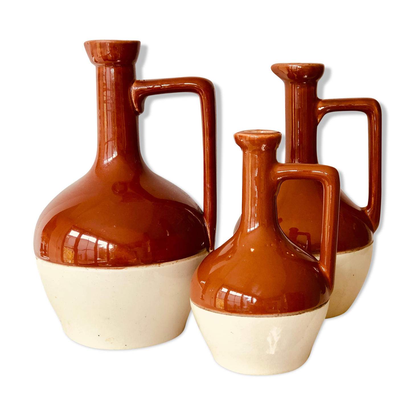 Sandstone jugs - bardinet - 60s