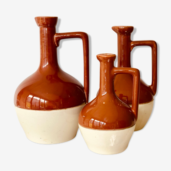 Sandstone jugs - bardinet - 60s