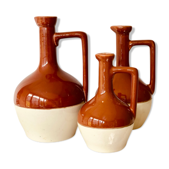 Sandstone jugs - bardinet - 60s