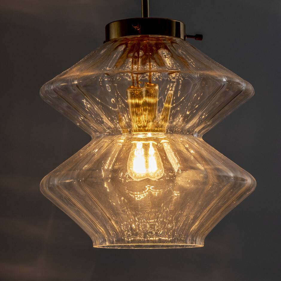 Pendant Lamp, Preciosa, 1970s, Czechoslovakia
