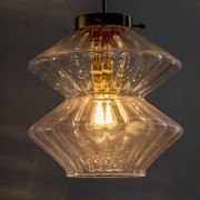 Pendant Lamp, Preciosa, 1970s, Czechoslovakia