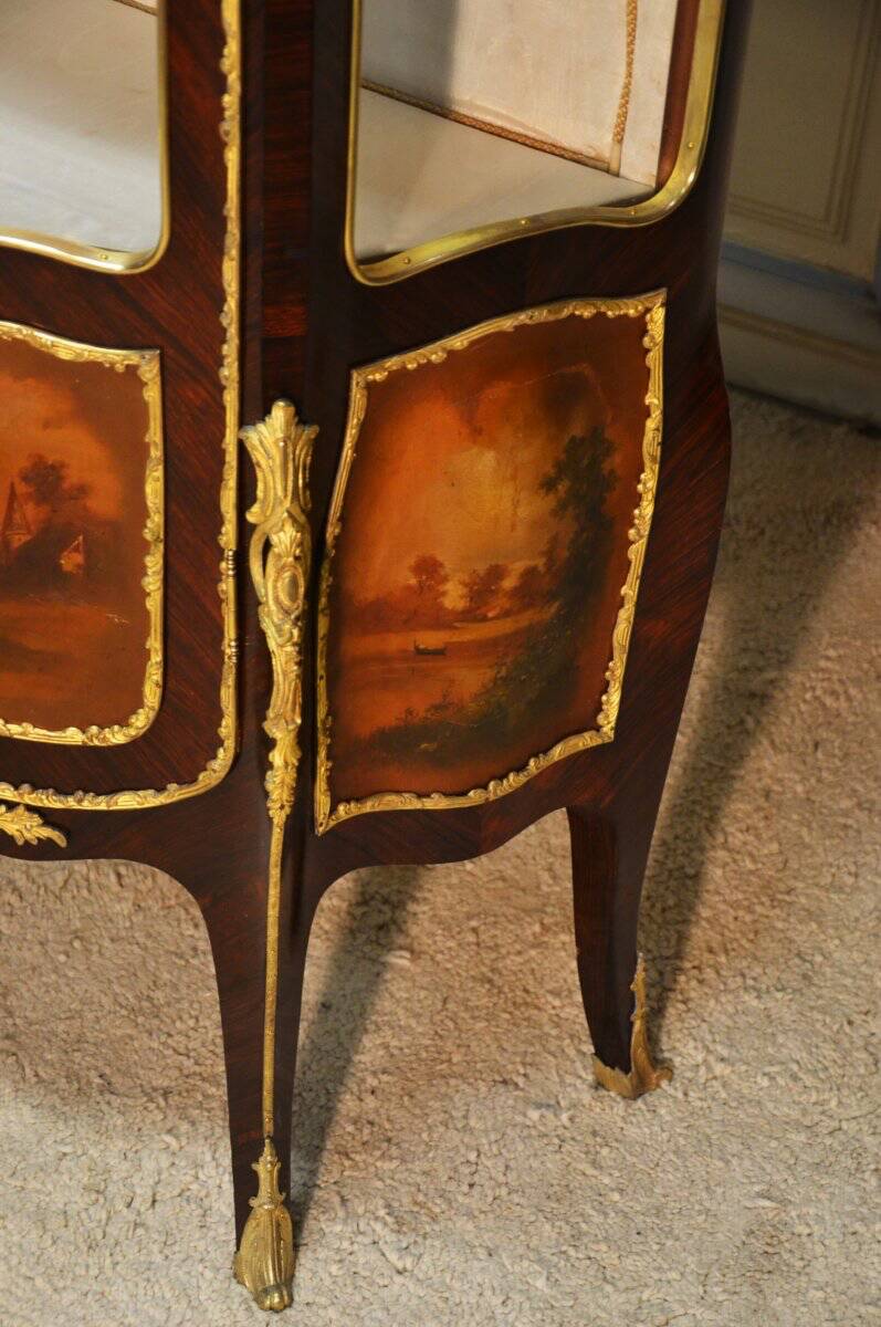 Vitrine Napoléon III De Style Louis XV