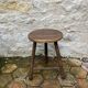 Vintage tripod stool