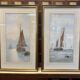Pair of English watercolours by George Stanfield WALTERS (1838-1924)