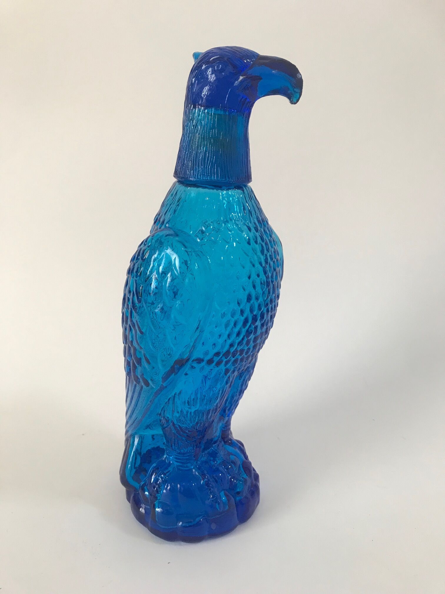 Bottle forming an eagle