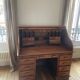 Antique American desk with curtain – original model from the 1920s/30s.
