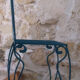 Art Deco wrought iron chair