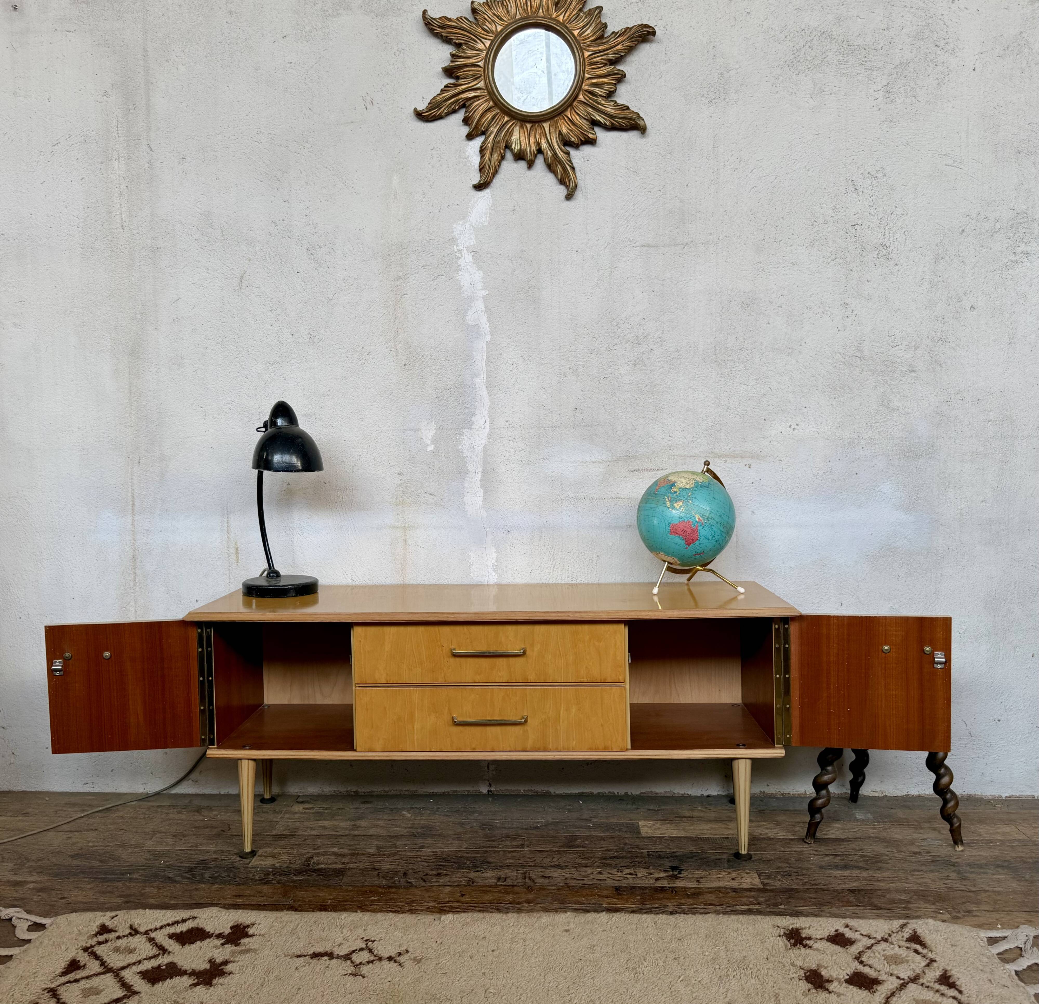 Enfilade Vintage meuble TV scandinave