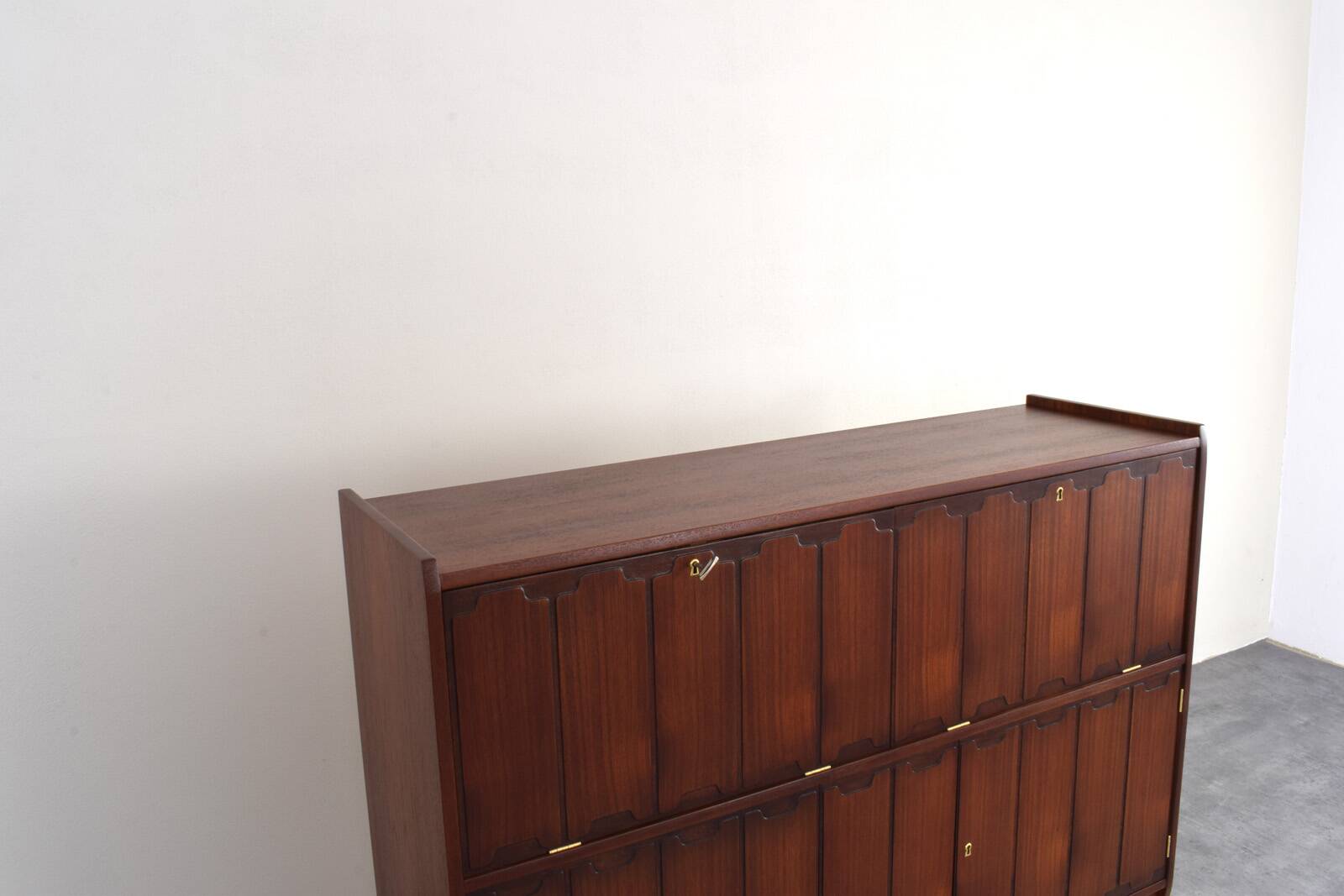 Mid-Century Norwegian Teak Highboard, 1960s.