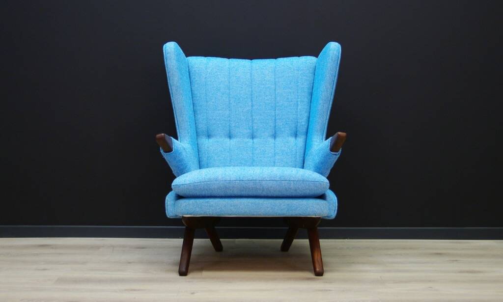 Fauteuil danois en teck par Svend Skipper, années 1960