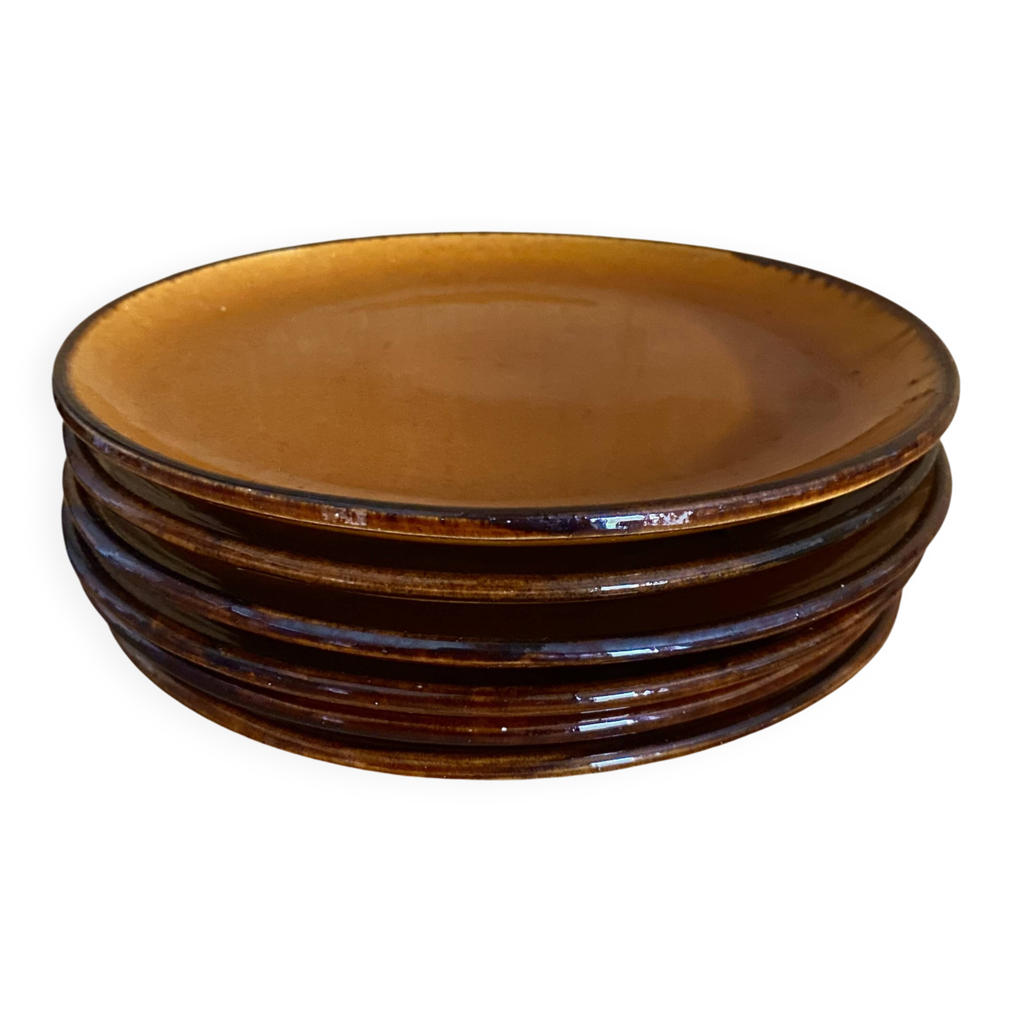 6 assiettes céramique Provençale