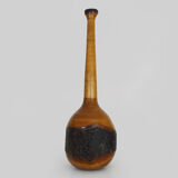 Jacaranda wood vase 1980s