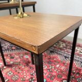 Modernist teak nesting tables from the 50s