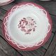 Assiettes creuses Digoin Sarreguemines