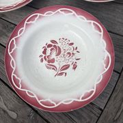 Assiettes creuses Digoin Sarreguemines