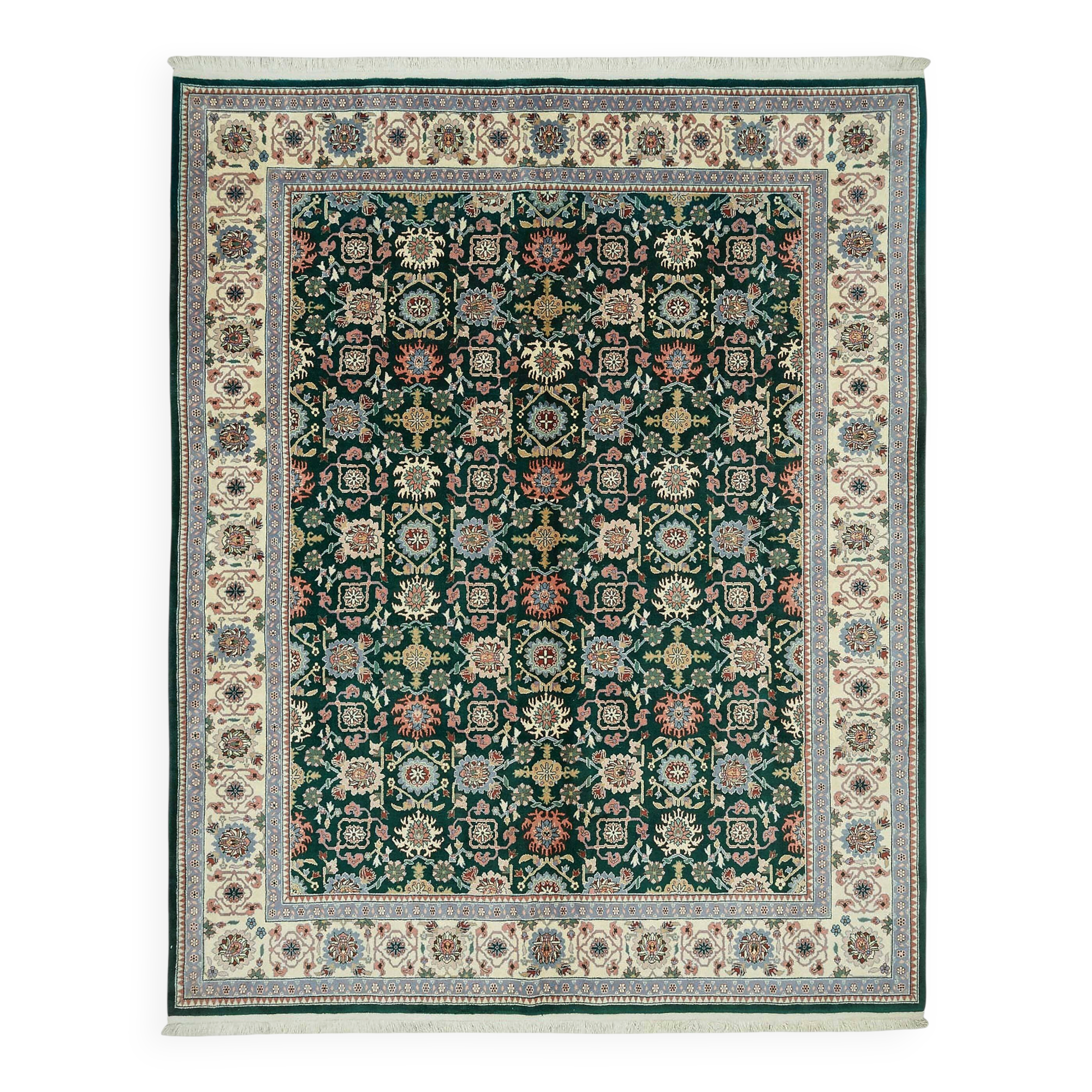 Turkish Handknotted Wool Oushak Rug 240 cm x 298 cm