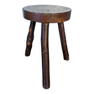 Brutalist farm stool