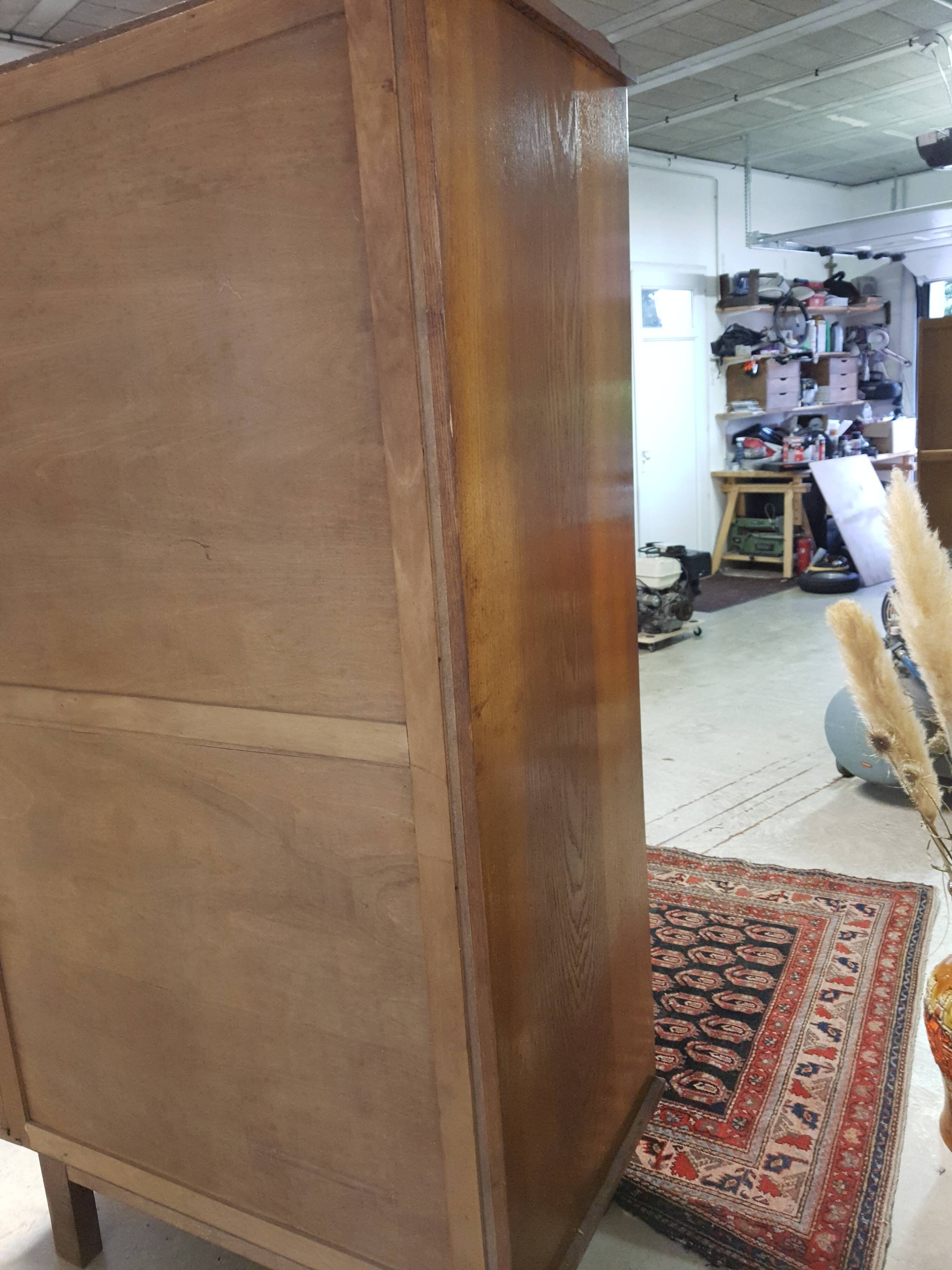 Vintage cabinet sliding doors