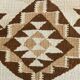 Tapis kilim ancien en laine – style bohème, motifs ethniques sur fond clair