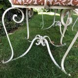 Anciens fauteuils de jardin