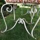 Old garden armchairs