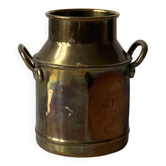 Old brass pot - utensil pot