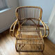 Rattan armchair