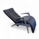 David design armchair/lounger by Interprofil, black leather, good condition