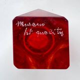 Murano glass vase attributed to Alessandro Mandruzzato