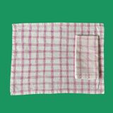 Set de table vichy rose