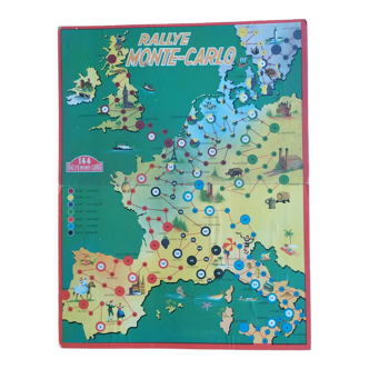 Affiche de l'Europe (ancien plateau de jeu)