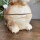 Ceramic rabbit, zoomorphic terrine