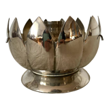 80s lotus flower candle holder