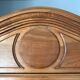 Antique Parisian wardrobe in solid wood – bevelled mirror