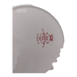 6 Longwy flat plates, Champagne model