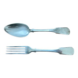 Cutlery in 800,000e silver