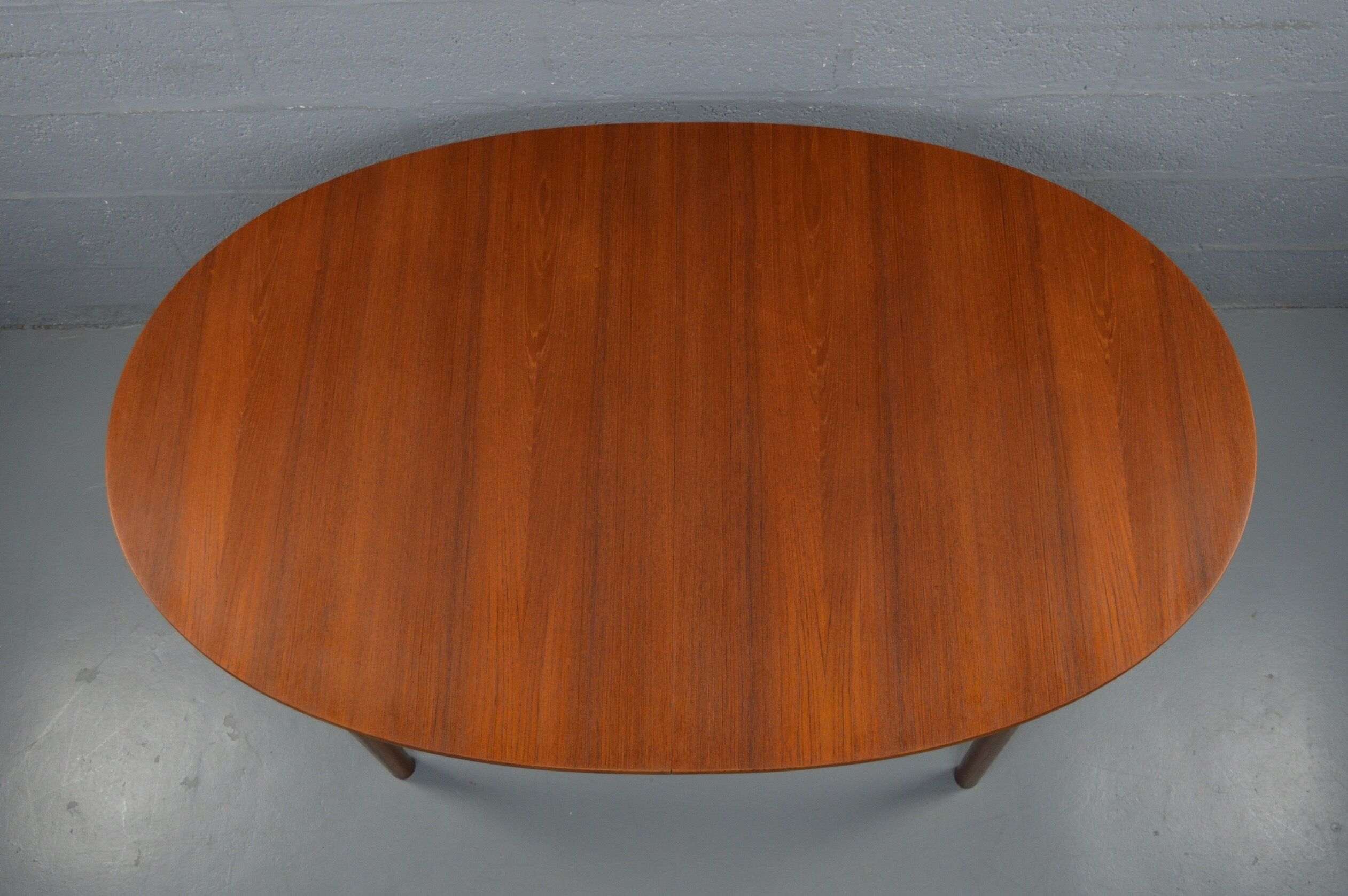 Mid-Century Vintage Oval Dining Table from McIntosh