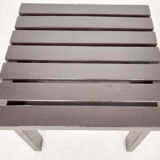 Set of 2 "slat" side tables, The Netherlands 1950