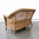 Wicker bench