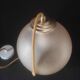 Suspension globe blown glass gilded