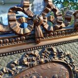 Antique trumeau mirror