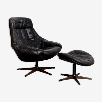 Fauteuil pivotant par H.W. Klein pour Bramin