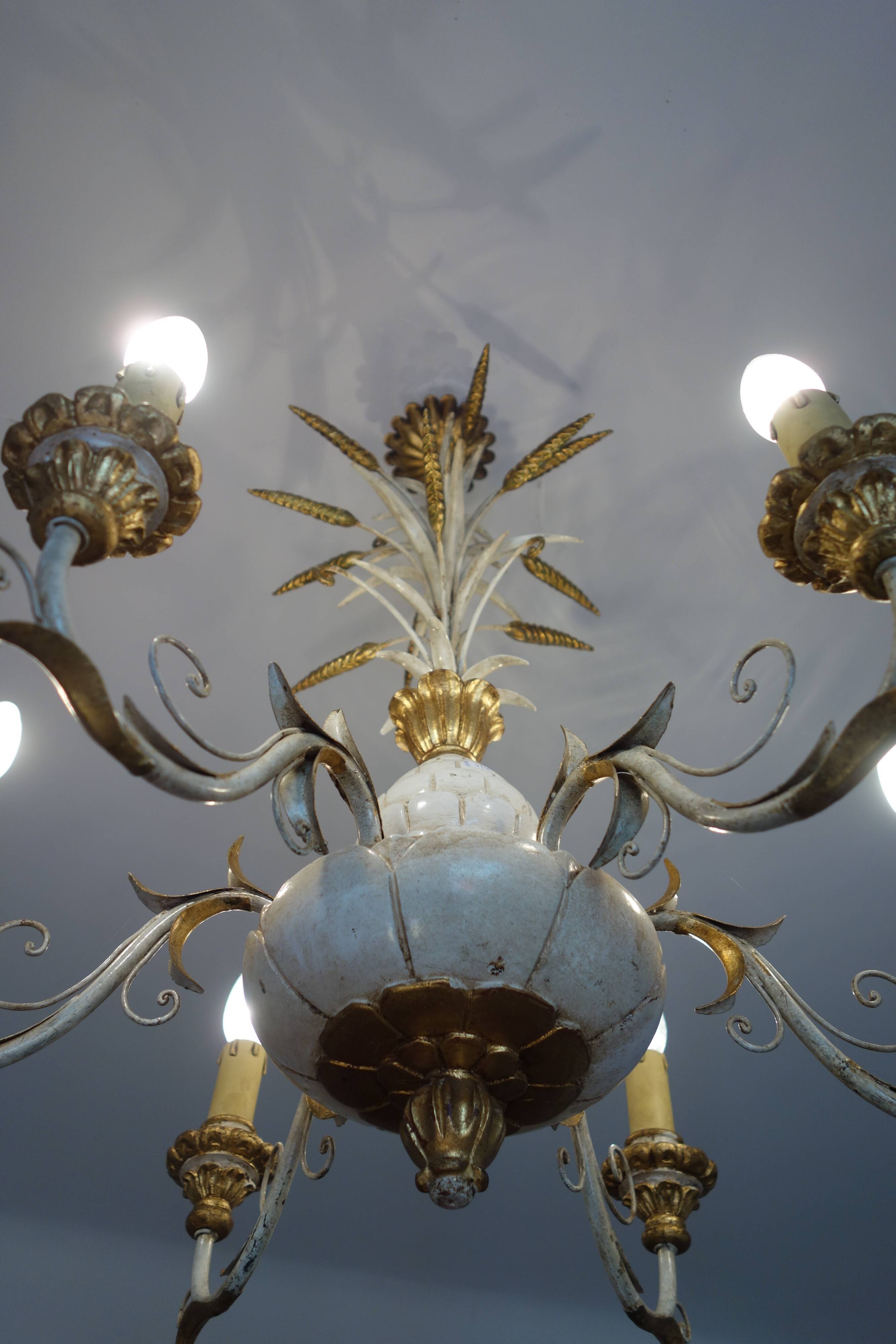 Vintage pineapple chandelier