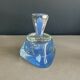 Two-coloured blown glass set