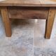 Oak coffee table